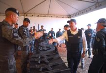 Riedel elogia ação policial e renova prioridade para Segurança Pública