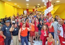 Tiago Botelho inaugura comitê em Dourados com cerca de 300 apoiadores